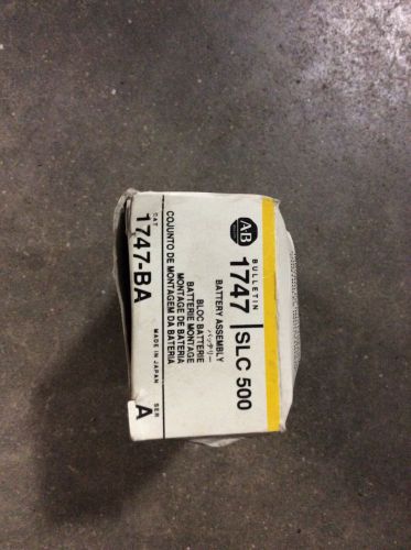 Allen Bradley 1747-BA Ser A Battery Assembly SLC 500