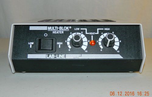 Lab-Line model 2052 Multi Block Heater With Two 12 Slot Blocks