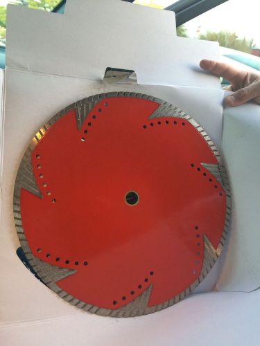 14&#034; X 1&#034;-20mm Arbor Supreme Quality Red Paver Block Diamond Blade