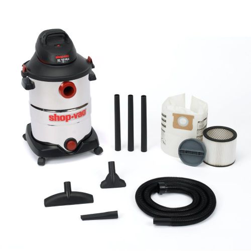 Shop-Vac 12 Gallon 6.0 Peak HP Stainless Steel Wet/Dry Vacuum 5986200 BRAND NEW!