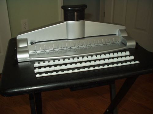 COMB BINDING &amp; 21 MANUAL HOLE PUNCH MACHINE