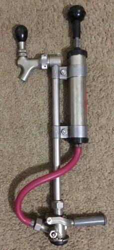 Banner Draft Beer Keg Pump Tap Dispenser With Spout Good Used Condition