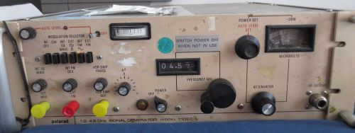 Polarad 1.8-4.6 Ghz (1.8Ghz to 4.6Ghz) Modulation Signal Generator Model 1106E-L