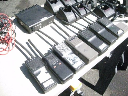 Motorola HT1000 Two Way Radio, Lot