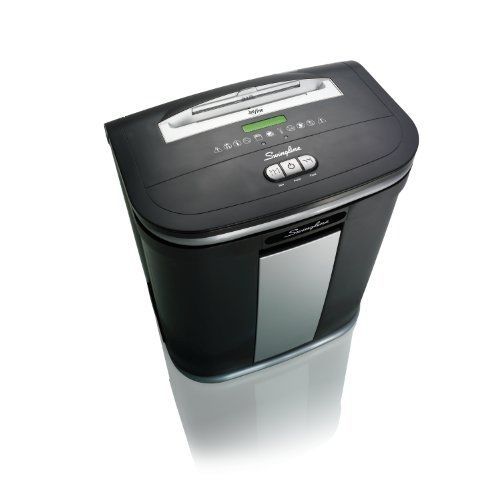 Swingline jam free paper shredder, 16 sheets, cross-cut, 1-5 users, sx16-08 for sale