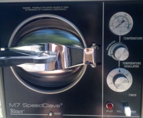 Midmark Ritter M7 SpeedClave Autoclave Sterilizer Refurbished 60 day WARRANTY