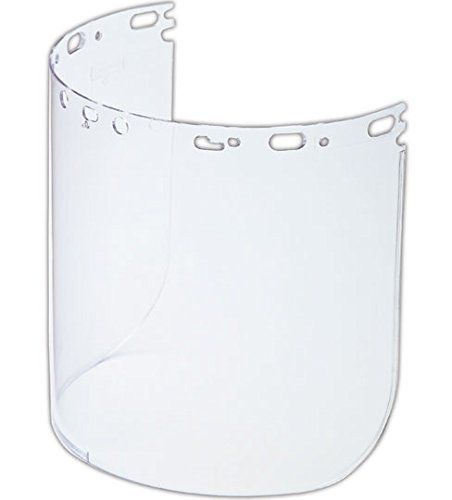 Fibre-Metal Hard Hat WM86CLU Propionate Faceshield, 8.5&#034; x 15&#034; x .06&#034;, Clear