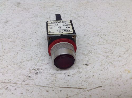 Allen Bradley 800MR-Q24 Red Illuminated Indicator 800MRQ24