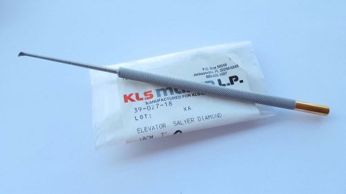 KLS Martin 39-027-18 Salyer Diamond Shape Elevator 7&#034; Dental Oral Surgery NEW