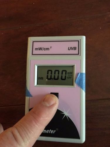 Solarmeter Digital Ultraviolet Radiometer Model 6.0 U Meter USED