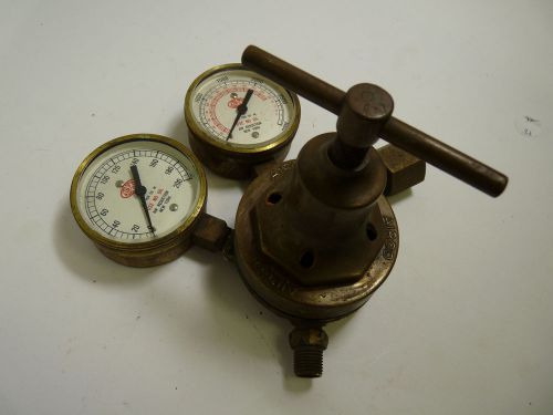 Vintage AIRCO AIR REDUCTION WELDING GAUGES 200 &amp; 3000 PSi