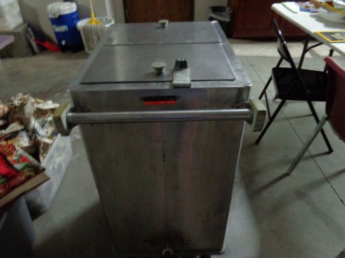 Lakeside 240 ice bin mobile 125 lb. capacity for sale