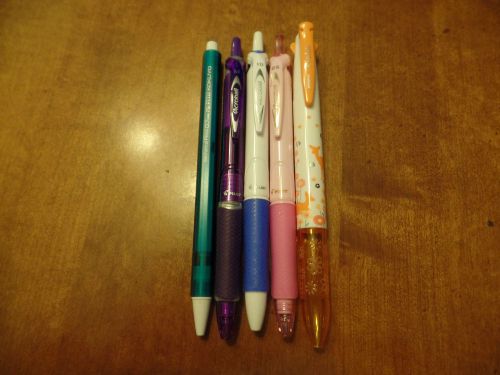 NEW Set of Pens and a Mechanical Pencil Zebra Prefill Body Kokuyo Pilot