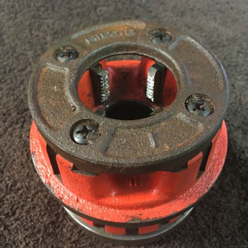 RIDGID 12R 1&#034; DIE HEAD For Ridgid Power Threaders And 12R Ratchet Heads