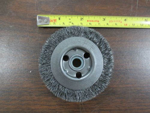 Anderson Brush - 02993 - Dm3 .006 Crimped Wire Wheel 1/2-3/8 Arbor