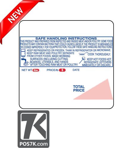 Ishida AC- Series, BC-3000, Astra UPC 59mm Safe Handling  Label Size: 64MM X 59M