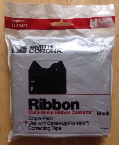 (1) smith corona typewriter film ribbon, black, h 59428, h 63438 for sale