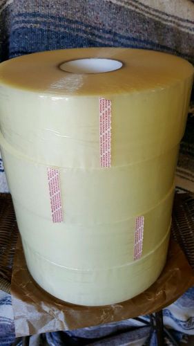 3&#034;x1000yd 4 Rolls Clear Packaging Tape