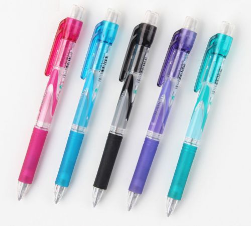 Pentel az125r pink,slyblue,black,violet,green 0.5mm mechanical pencil (1pc each) for sale