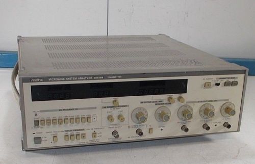 ANRITSU ME538M MICROWAVE SYSTEM ANALYZER (TRANSMITTER)