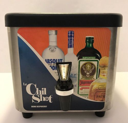 Lil&#039; Chill Shot Shot Chiller Machine with Tapper Server JAGER VODKA PATRON  EUC