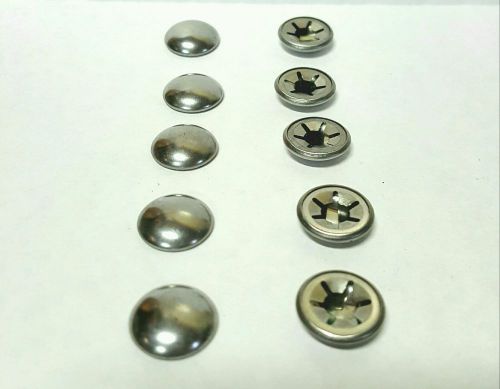 Star lock push cap washer 1/4&#034; shaft dia.push cap nut-new for sale