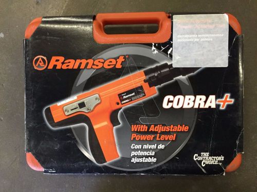 Ramset cobra 0.27 caliber semi-automatic powder-actuated tool works excellent nr for sale