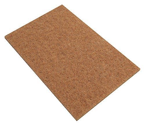 Glit / Microtron 510170 WalnutPad Walnut Shell Scratch Resistant Pad, 6&#034; x 9&#034;,