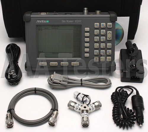 Anritsu SiteMaster S331C Cable &amp; Antenna Analyzer Site Master S331