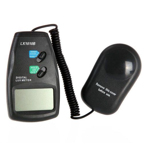 Professional LCD Digital 50,000 Lux Light Meter Luxmeter Photometer 3 Ranges DT