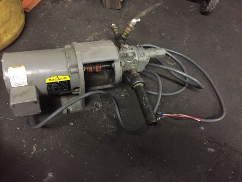 Baldor Industrial Motor Transfer Pump 1/2 HP 230/460 With Flowserve