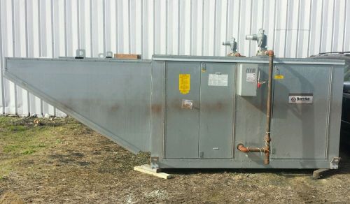 Rupp direct fired gas air makeup unit 20,000 cfm 2.25 m btu excellent condition for sale