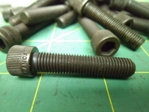 SOCKET HEAD CAP SCREWS 5/16-24 x 1/2 BLACK FULL THREAD QTY 46 CAMCAR #59588