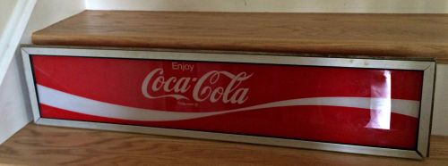 Coke Vending Machine Face Plate, 1970s