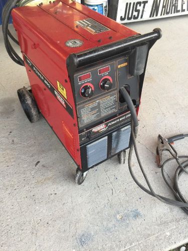 Lincoln Power Mig 255 Welder