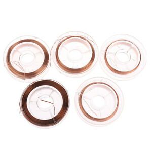 1PCS 10m Polyester Enameled Copper Wire DIY Motor Copper Wire Access R^AA