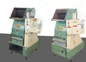 TWIN IMS GRANULATORS 15 HP LOT SALE