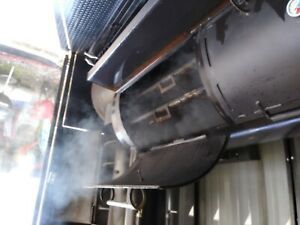 custom built johnson smoker