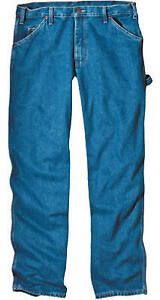 1993SNB3234 Carpenter Jeans, Stonewash Denim, Relaxed Fit, Men&#039;s 32 x 34-In. -