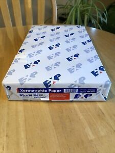 1 Ream EXP 8.5&#034; x 14&#034; Copy Paper 20 lbs 84 Brightness 500 Sheets/RM EXP 8514