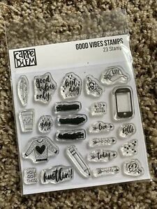 SIMPLE STORIES  CARPE DIEM GOOD VIBES STAMP SET