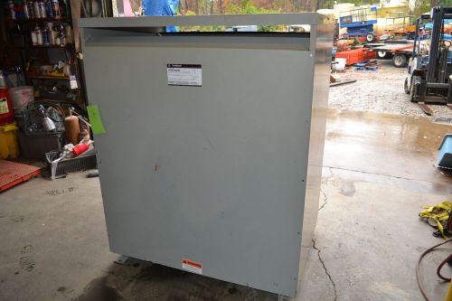 GE 225 KVA 3 Phase Transformer Type QL Cat 9T23C4066G80 Prim 480 Sec 208Y/120