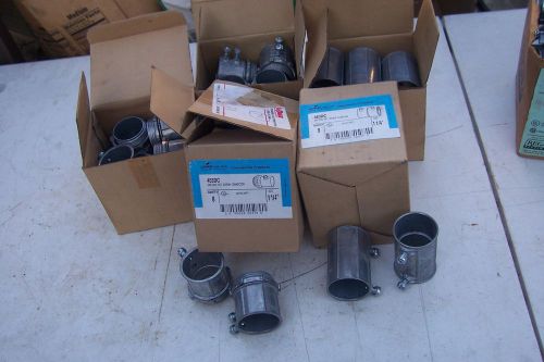 1 1/4&#034; emt couplers and emt connectors set screw zinc type cooper for sale