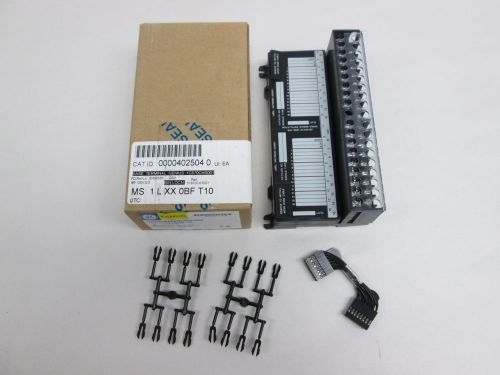 New ge fanuc ic670chs001g i/o block barrier style terminal d329200 for sale