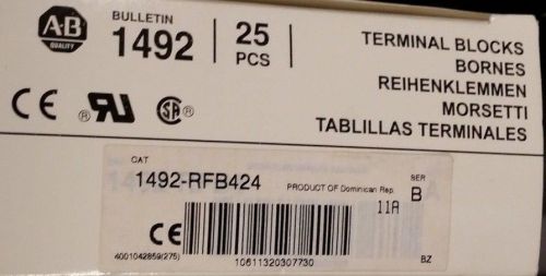 Allen-Bradley  1492-RFB424 1 box of 25