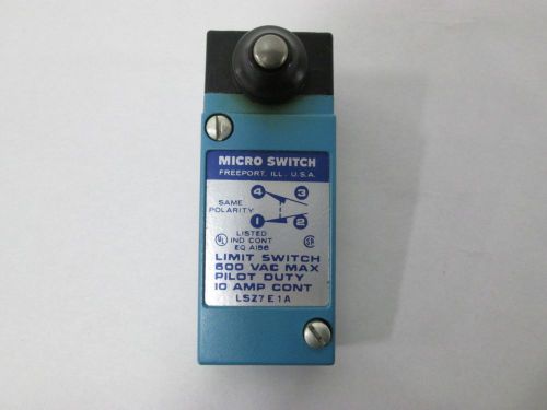 New honeywell lsz7e1a micro switch pilot duty limit switch 600v-ac 10a d286080 for sale