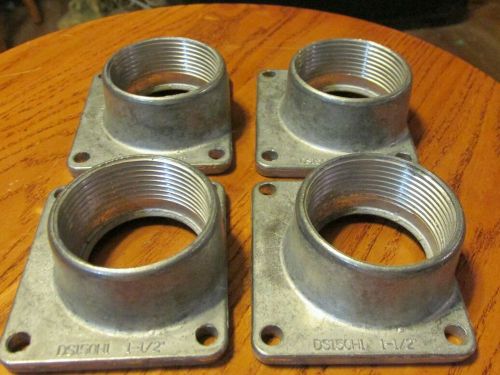 Lot of 4 Cutler-Hammer DS150H1P 1 -1/2 Rainproof Conduit Hubs new