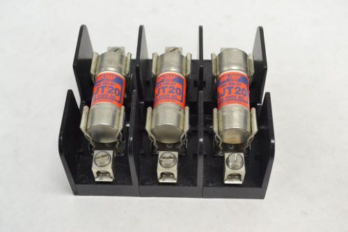 GOULD 60308J BLOCK AJT20 30A AMP 3P 600V-AC FUSE HOLDER B275725