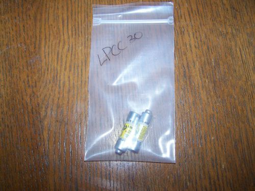 Bussmann LPCC30 30amp Fuses - Lot of Qty (2) NOS - No Box