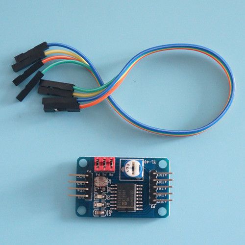 PCF8591 AD/DA converter module analog to digital to analog conversion Arduino